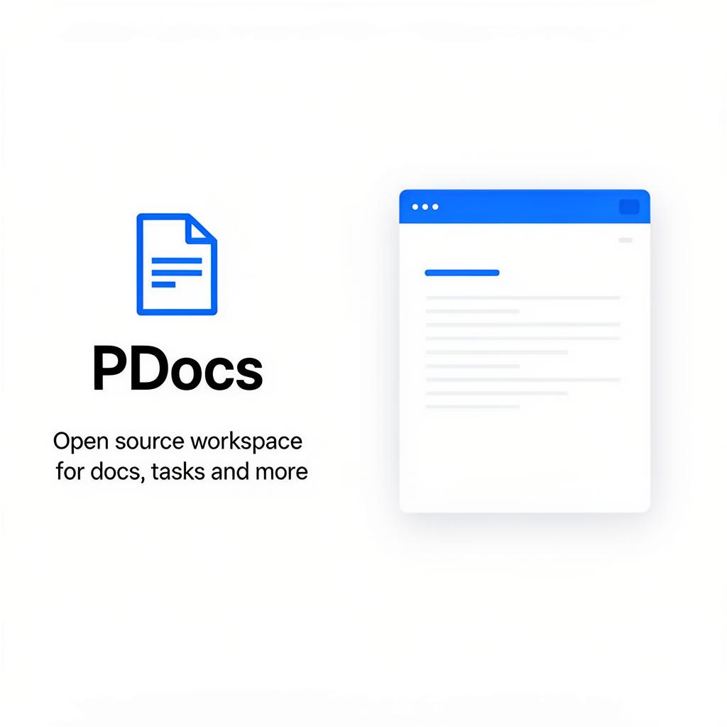 PDocs - Open Source Workspace for Writing, Planning & Collaboration